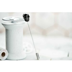 COPY - Dear Martian Mens Steel Skull Lapel Pins